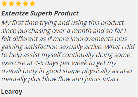 Extenze Review